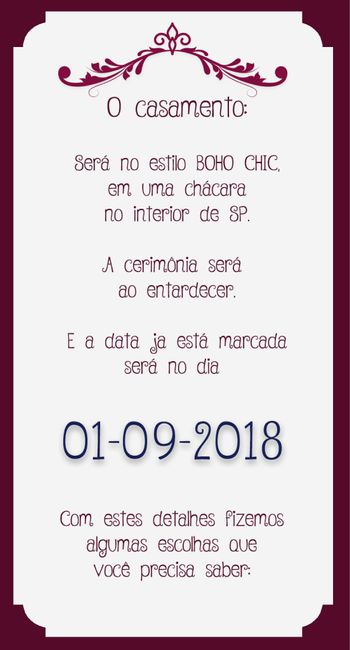 Arte do convite dos padrinhos - 7