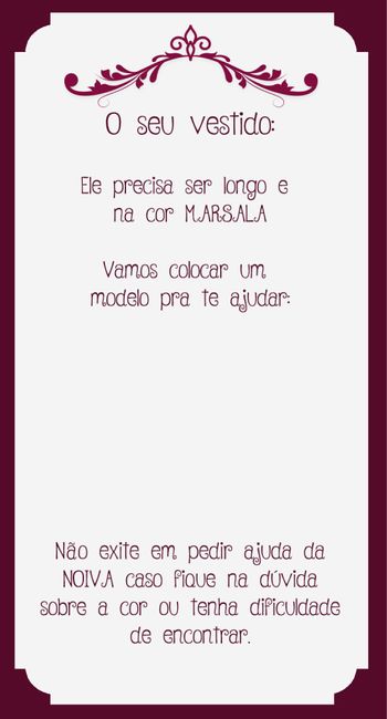 Arte do convite dos padrinhos - 8