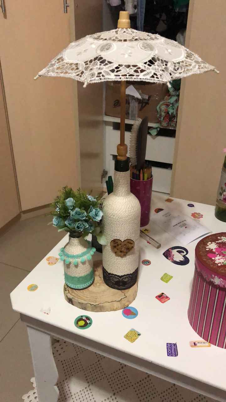 Meus arranjos de mesa ( Feitos a mão ) - 1