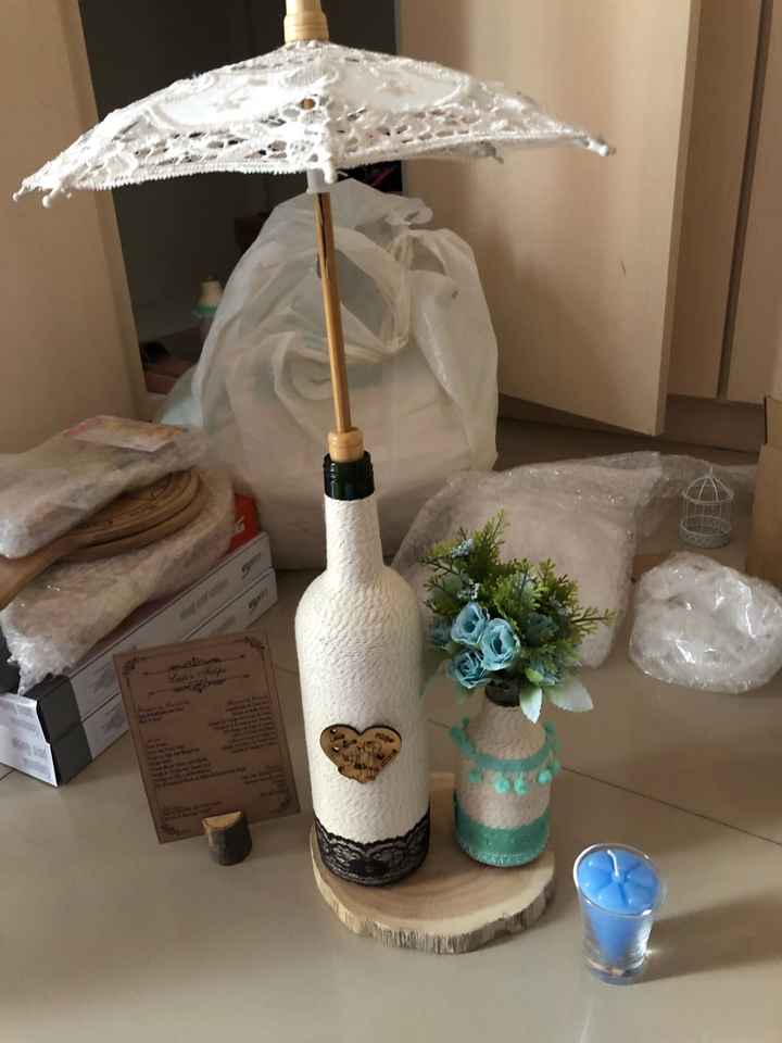 Meus arranjos de mesa ( Feitos a mão ) - 3