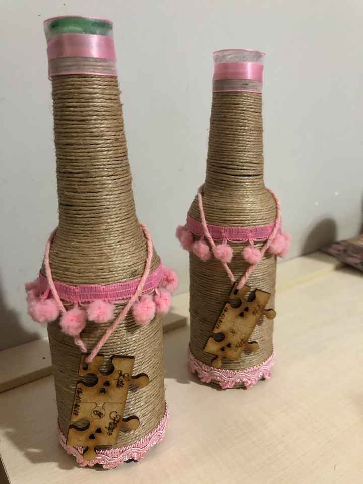 Meus arranjos de mesa ( Feitos a mão ) - 1