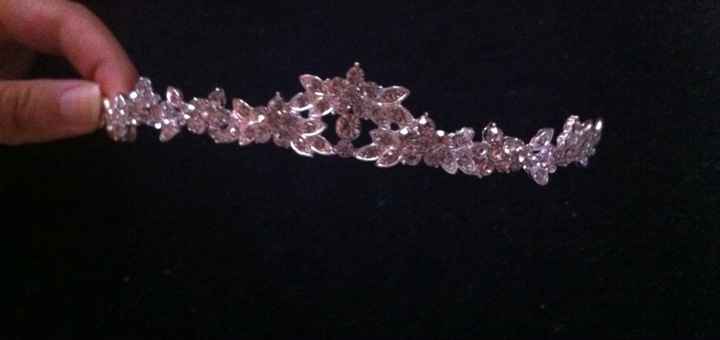 Tiara de noiva ( aliexpress - chegouuu) - 3