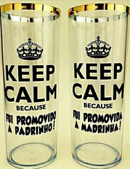Copos personalizados - 2