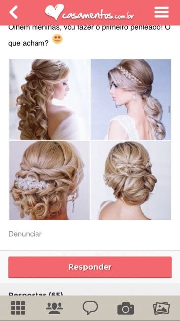 Casamento de dia - cabelo preso x solto - 3