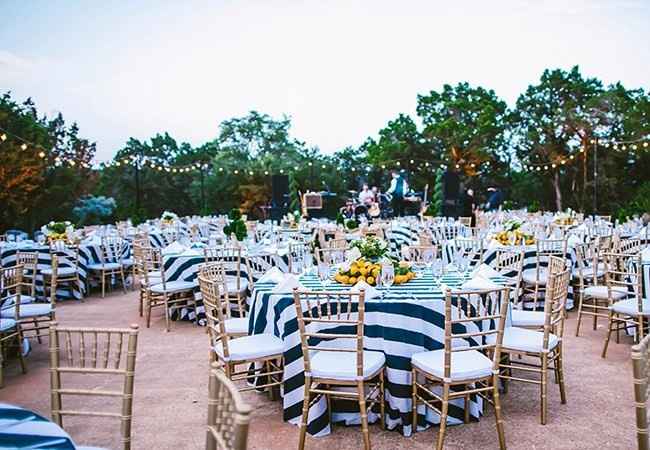 Casamento ao ar livre