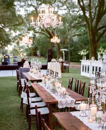 Casamento ao ar livre