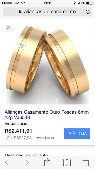 Sobre aliança : - 1