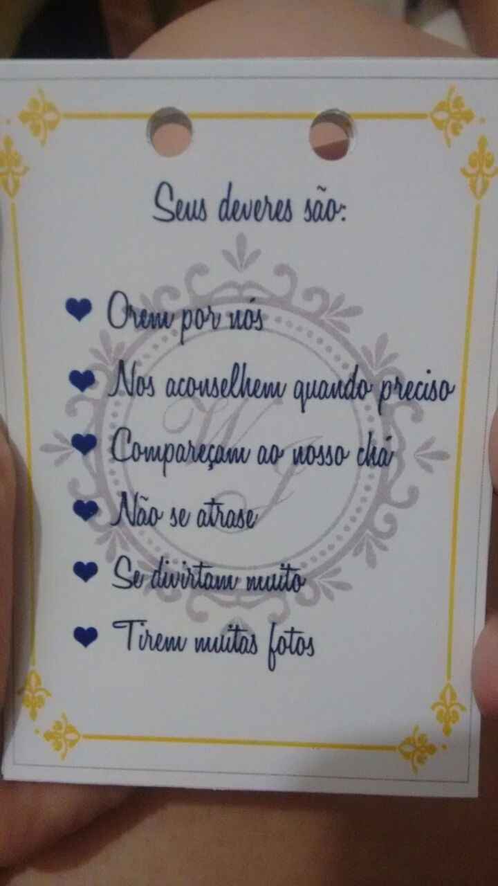Os deveres ?