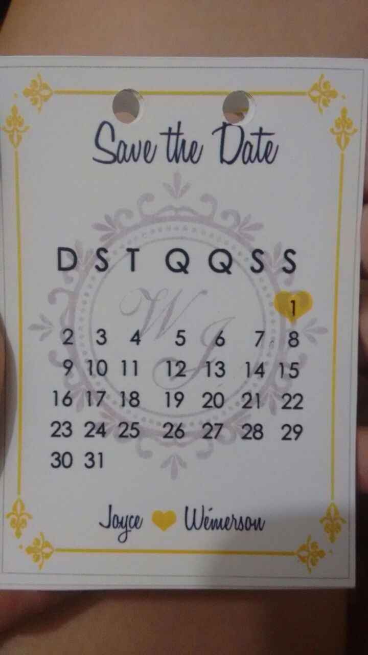 Save the date ?