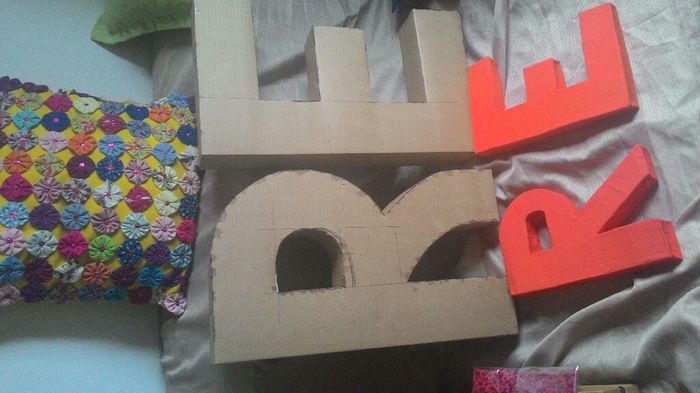 Minhas letras 3d - 1