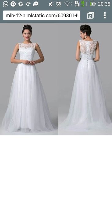 Meninas vocês ja se decidiram sobre o vestido? alguma corajosa para comprar pela internet? - 1