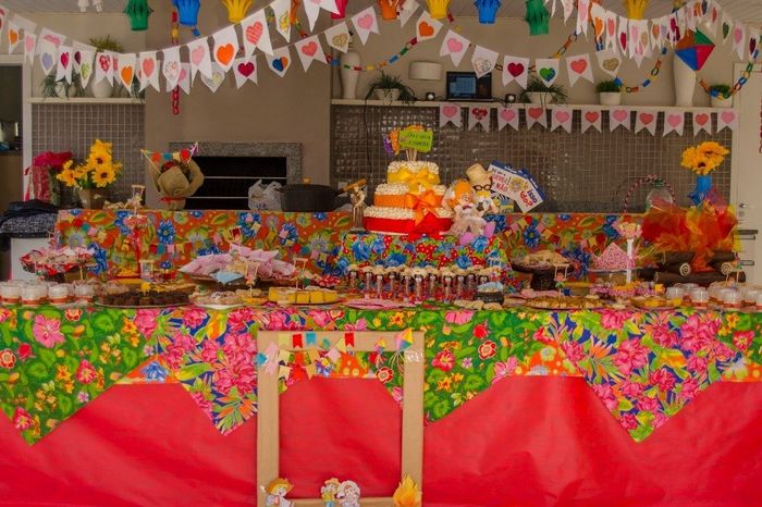 mesa de comidas