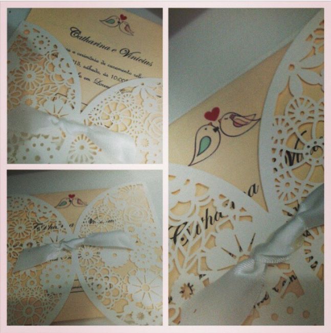 Fiz meus convites Personalizados! ❤ - 1