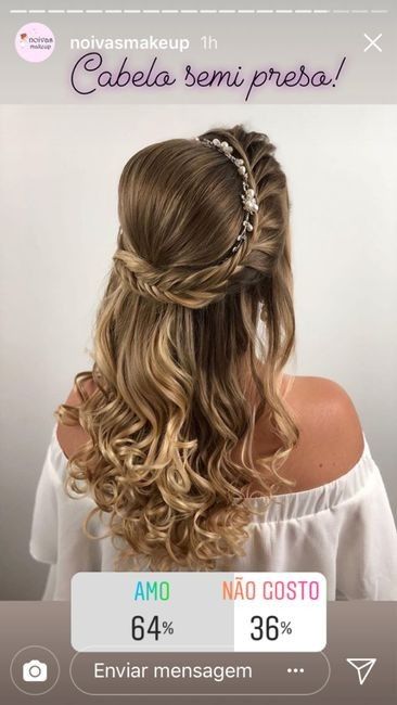 Inspirações de Penteados para Cabelo Solto - 1