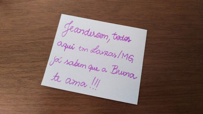 Declaração de amor (ajuda) - 1