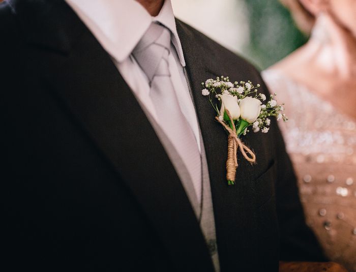 Boutonnière: vai usar esse acessório no terno? - 1
