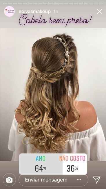Inspirações de Penteados para Cabelo Solto - 1