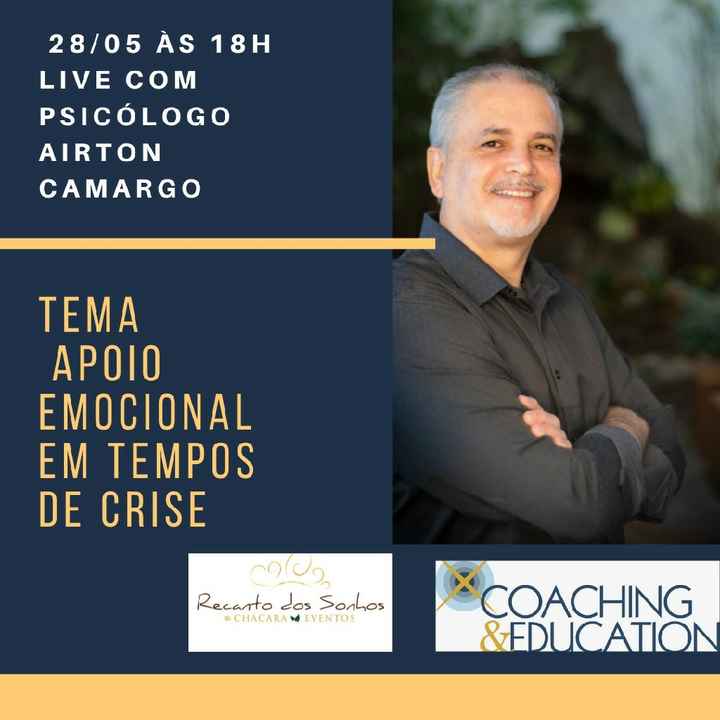 Conversa ao vivo: Apoio emocional em tempos de crise - 1