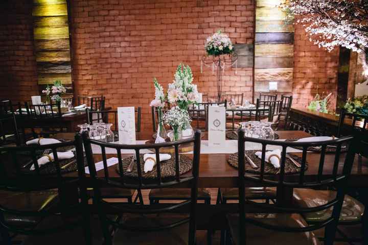 Vamos decorar um casamento juntos? As mesas do Buffet - 1