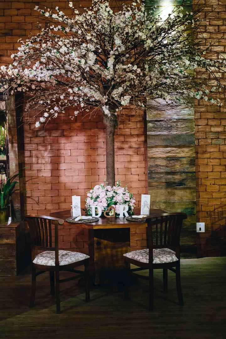 Vamos decorar um casamento juntos? Plaquinha da Cadeira dos Noivos - 1