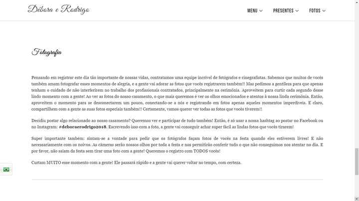 Site de Casamento: Inspirações e Experiências - 4