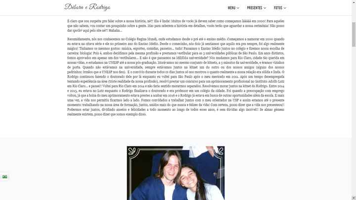 Site de Casamento: Inspirações e Experiências - 5