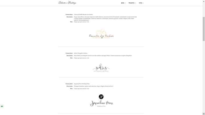 Site de Casamento: Inspirações e Experiências - 9