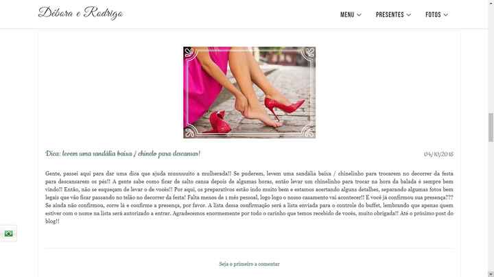 Site de Casamento: Inspirações e Experiências - 11
