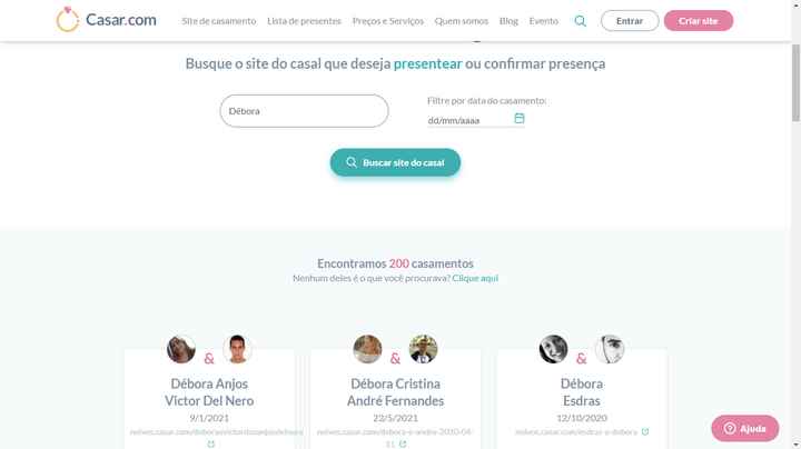 Site de Casamento: Inspirações e Experiências - 17