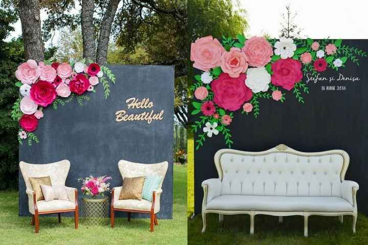 Backdrops na cor rosa - 6