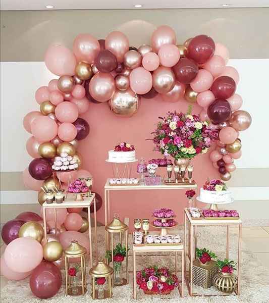 Backdrops na cor rosa - 7
