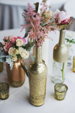 DIY Garrafas e potes