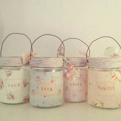 DIY Garrafas e potes