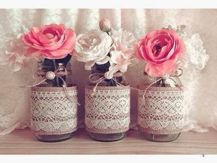 DIY Garrafas e potes