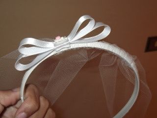 DIY – Tiara véu de noiva