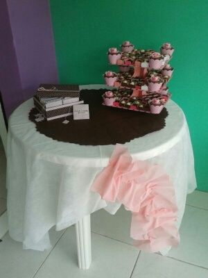 Cupcakes e chás