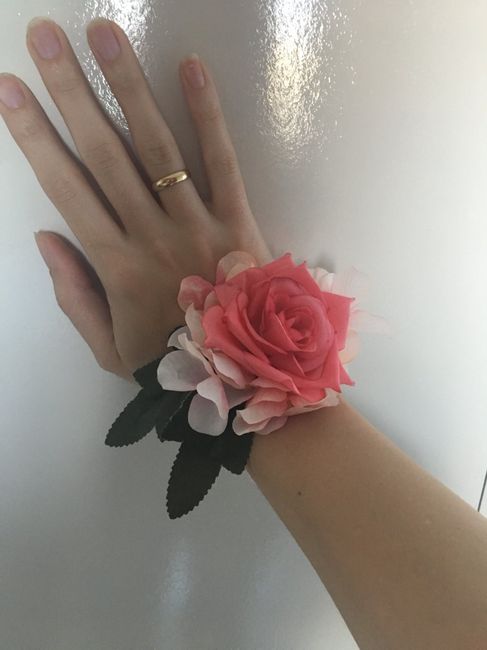 corsage para as madrinhas - diy 1