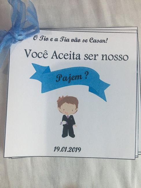 Convite dos Pajens - Vem espiar - 3