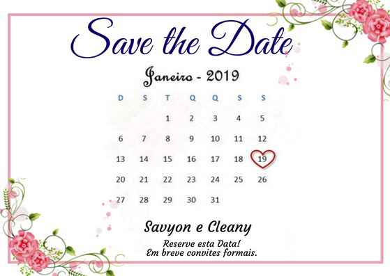 Save the Date diy - 2