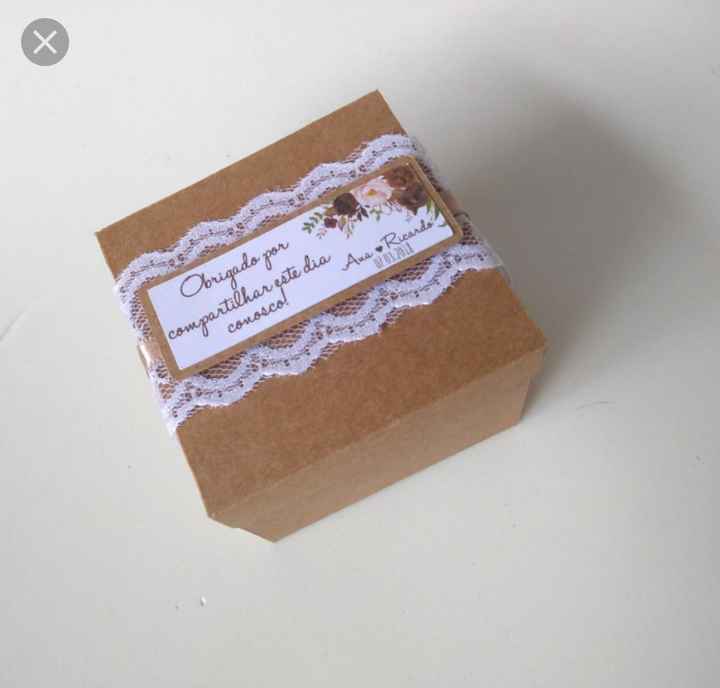 Minhas caixas convites para madrinhas e padrinhos - 1