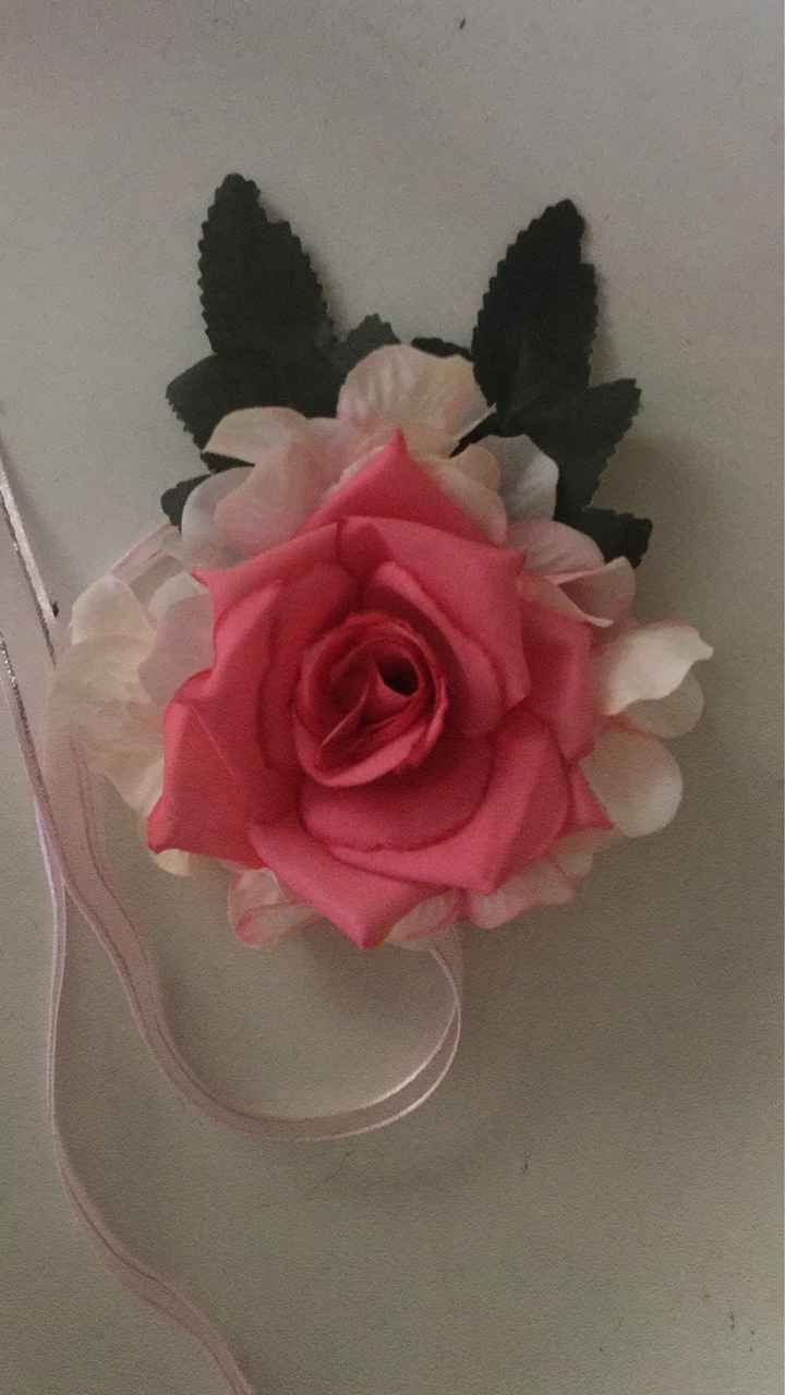 corsage para as madrinhas - diy - 2