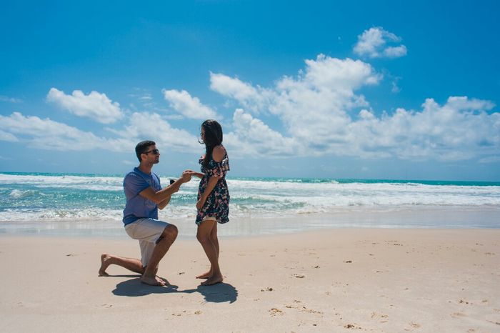 Quando ele te pediu em casamento? - 1