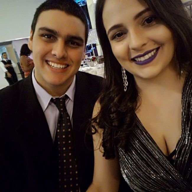 Eu e minha noiva