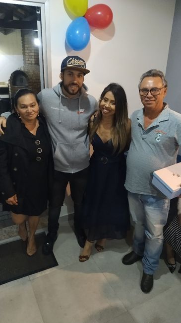 Entrega dos Convites, Padrinhos, Pajens e Pais. - 2