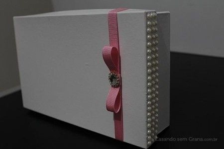 Caixinha para convite dos Padrinhos n°3