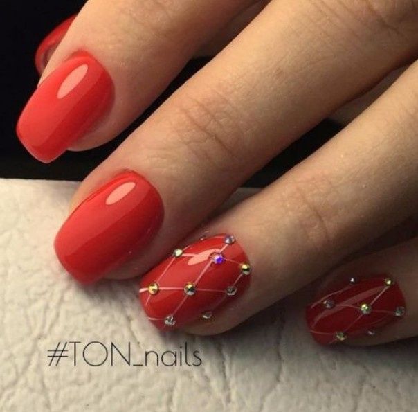 Unhas vermelhas pro casamento 🥰❓ 15