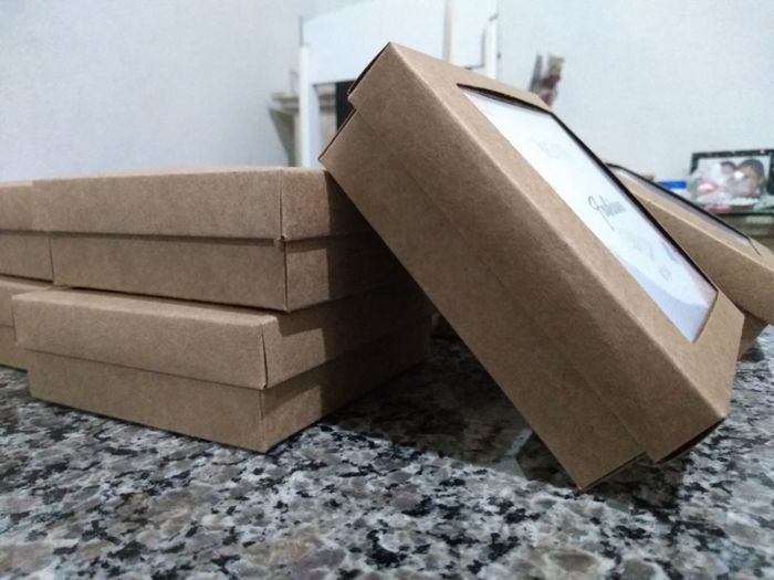 Finalizamos as caixinhas dos padrinhos...  #vemver 2