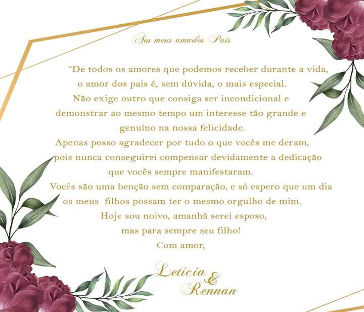 Convite e manual - 2