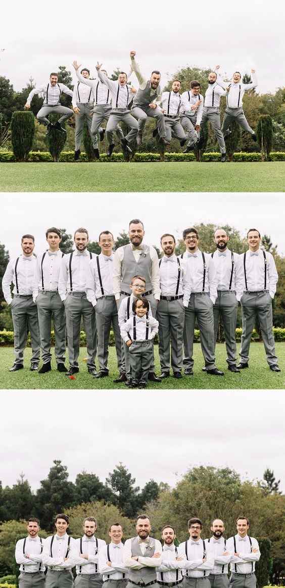 Roupa do noivo e dos padrinhos