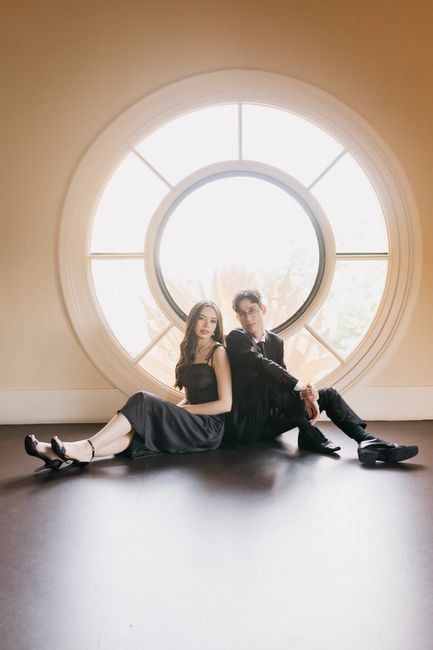 Nosso pré-weeding elegante e clássico 🖤 contando toda a existência!! 6